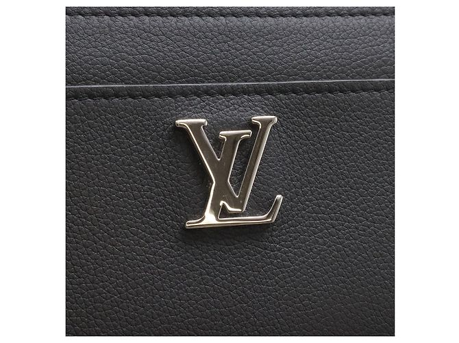 Portafoglio lungo Zippy Lockme Louis Vuitton Nero - vista 4