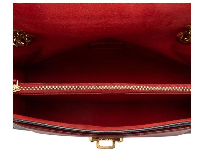 Bolso Victoire Chain en lona Monogram Louis Vuitton Castaño - vista 7