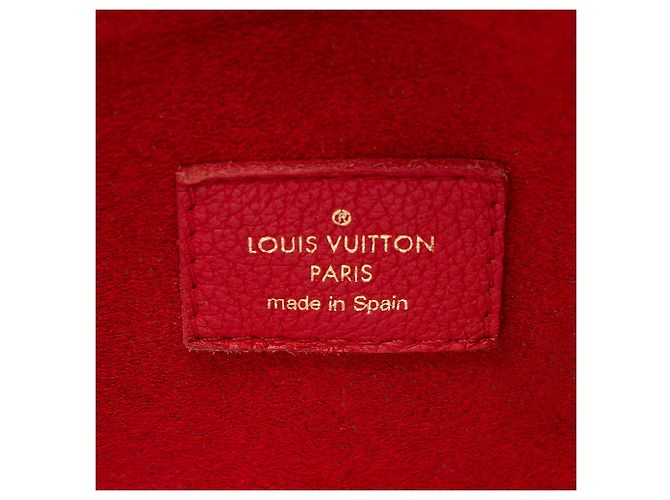 Bolso Victoire Chain en lona Monogram Louis Vuitton Castaño - vista 8