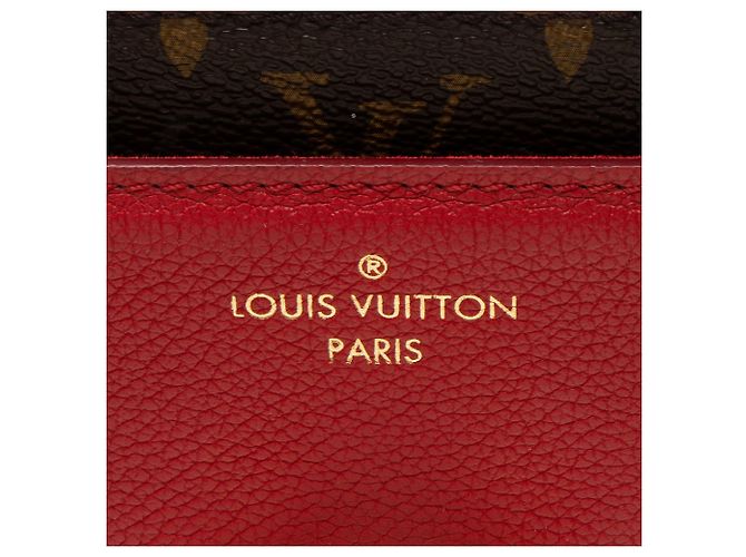 Bolso Victoire Chain en lona Monogram Louis Vuitton Castaño - vista 9