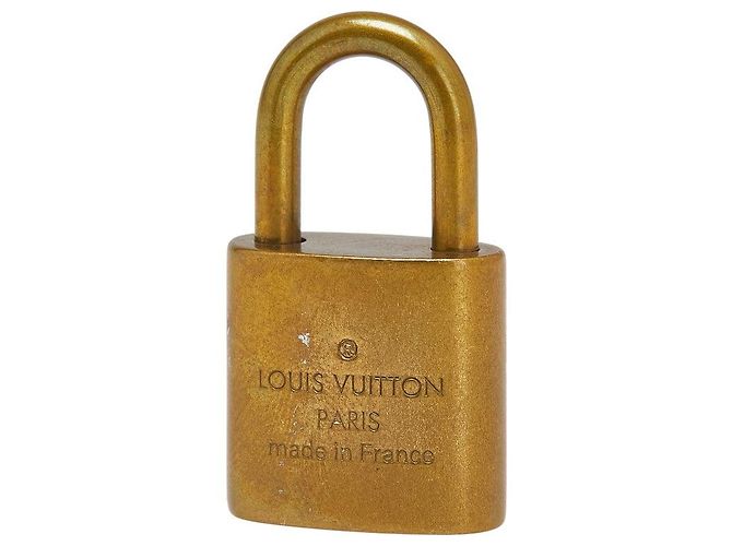 Louis Vuitton Cadena Padlock Key Set D'oro Metallico - vista 3