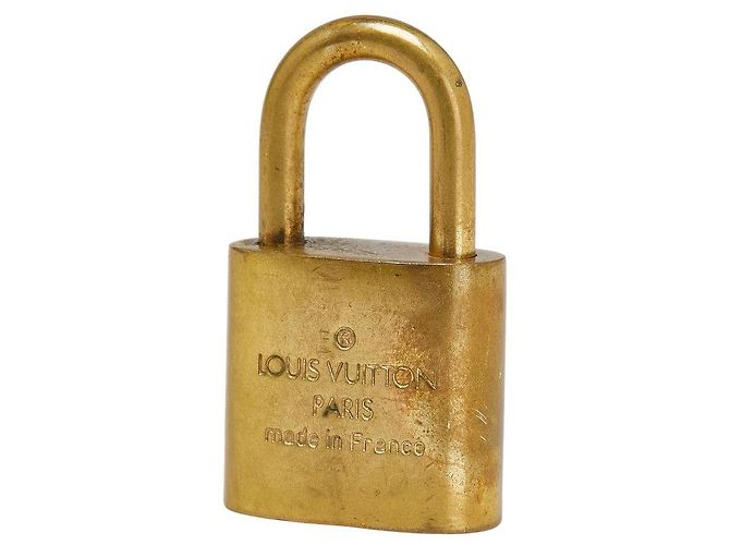 Juego de llaves de candado Louis Vuitton Dorado Metálico - vista 3