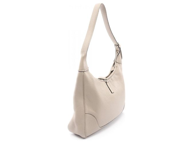 Hermès Borsa a tracolla in pelle Trim 31 Hermes Marrone Beige - vista 10