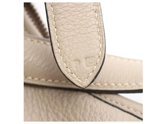 Hermès Borsa a tracolla in pelle Trim 31 Hermes Marrone Beige - vista 5