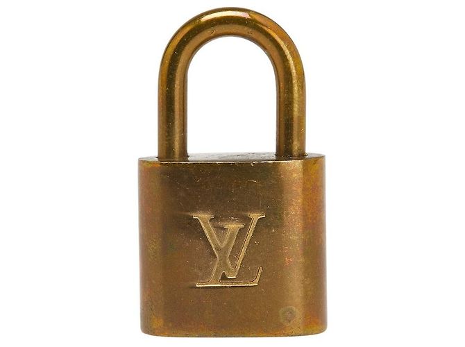 Louis Vuitton Cadena Padlock Key Set Accessory Dourado Metálico - vista 2