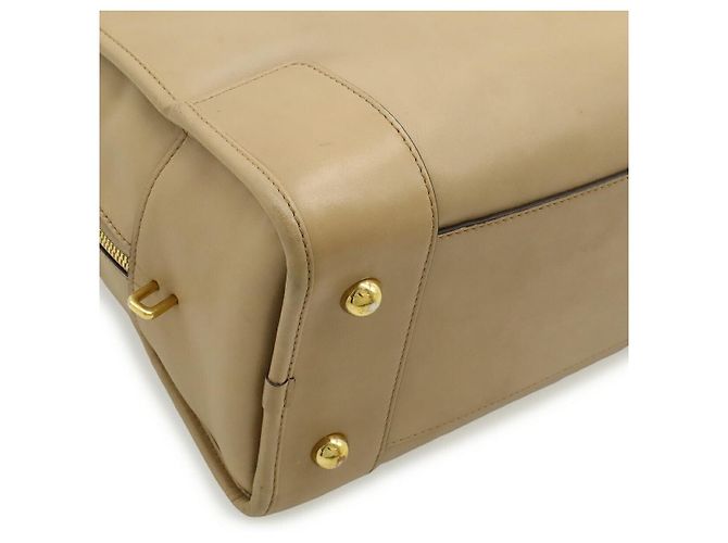 Borsa a mano Loewe Amazona 36 in pelle Marrone Beige - vista 3