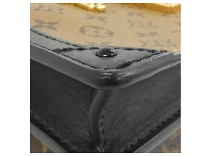 Borsa a tracolla Louis Vuitton Monogram Reverse Marrone - vista 3