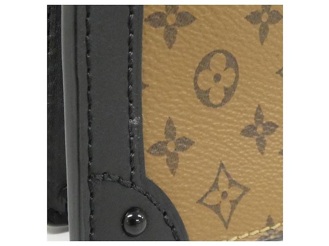 Borsa a tracolla Louis Vuitton Monogram Reverse Marrone - vista 6