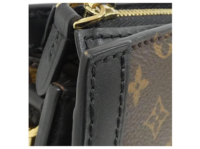 Borsa a tracolla Louis Vuitton Monogram Reverse Marrone - vista 7