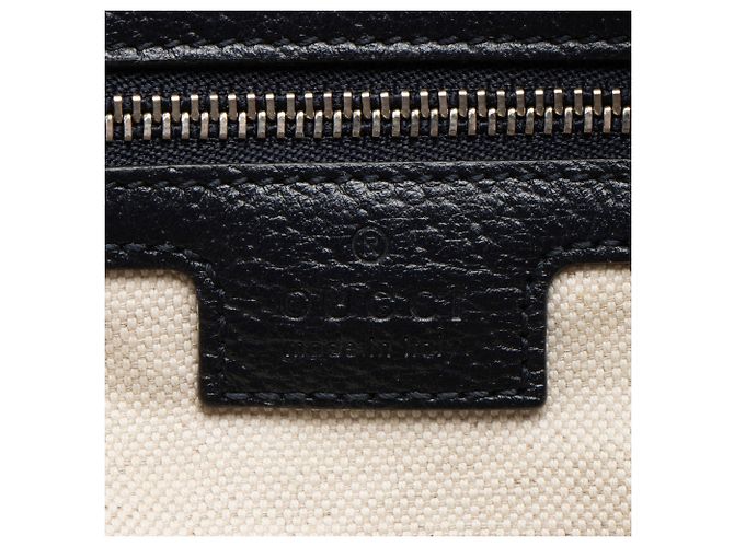 Borsa a tracolla grande Gucci GG Supreme Web Marrone Beige - vista 8