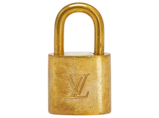 Set di lucchetto e chiave Louis Vuitton Cadena D'oro Metallico - vista 2