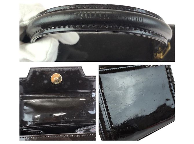 Borsa Versace Sunburst in crine di cavallo Marrone - vista 6