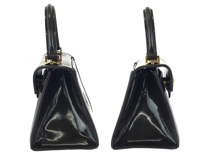 Borsa Versace Sunburst in crine di cavallo Marrone - vista 8