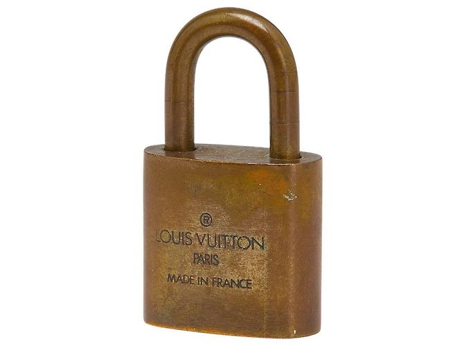 Set di chiavi per lucchetto Louis Vuitton D'oro Metallico - vista 3