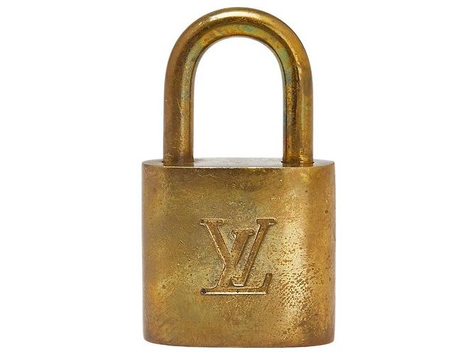 Set di lucchetti e chiavi Louis Vuitton D'oro Metallico - vista 2