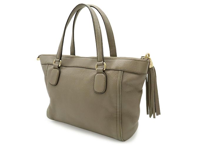 Gucci Soho Ledertasche Grau - Ansicht 2