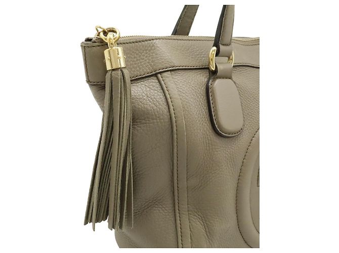 Gucci Soho Ledertasche Grau - Ansicht 5