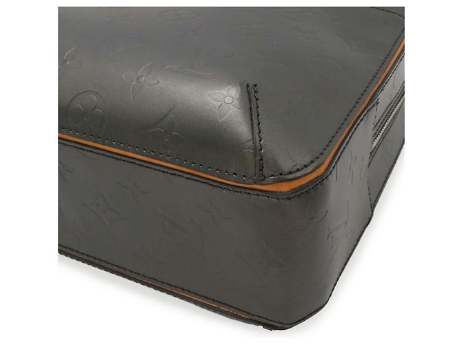 Valigetta Louis Vuitton Monogram Mat Malden Nero - vista 3