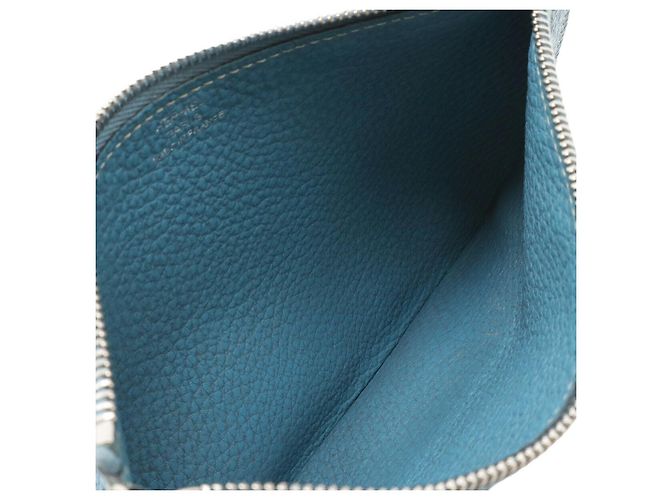 Hermès Monedero Hermes Dogon Duo en piel Togo - vista 5