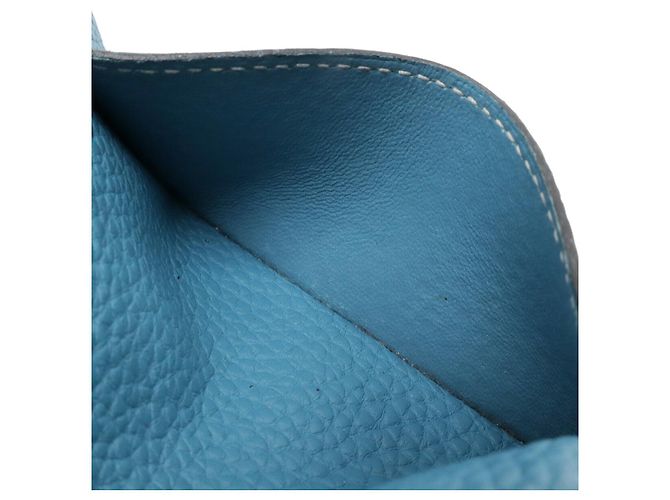 Hermès Monedero Hermes Dogon Duo en piel Togo - vista 7