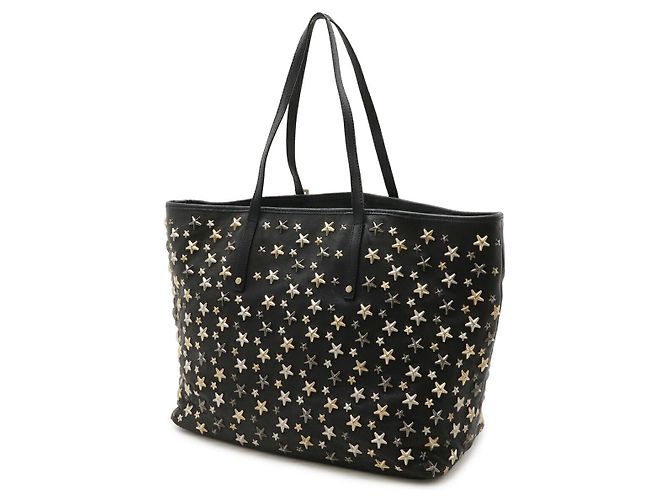 Jimmy Choo SASHA M Leder Tragetasche Schwarz - Ansicht 2