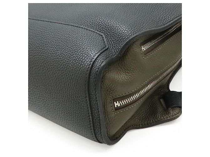 Hermès Hermes City Rucksack Leder Schwarz - Ansicht 3
