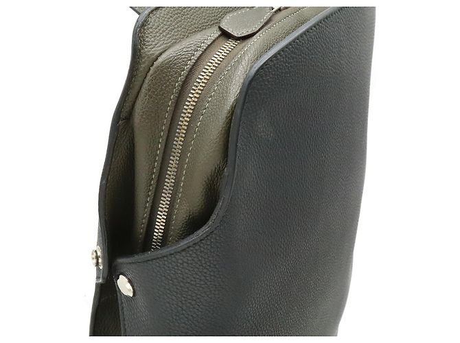 Hermès Hermes City Rucksack Leder Schwarz - Ansicht 7