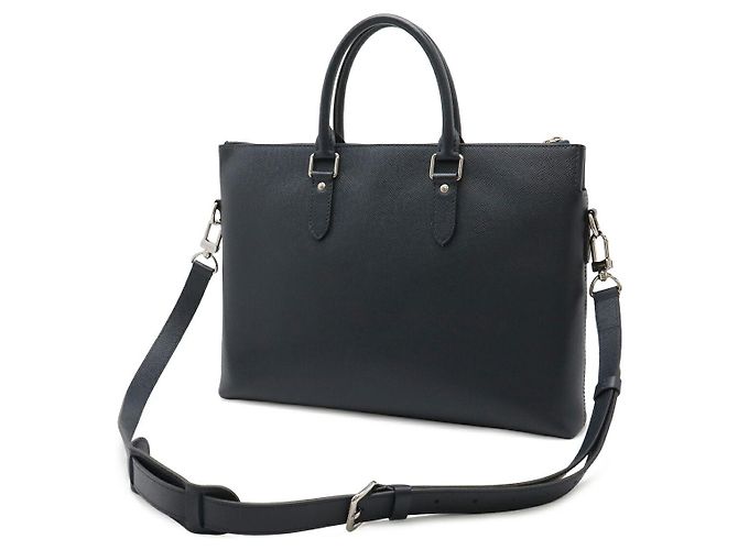 Valigetta Louis Vuitton Taiga Anton Blu - vista 2