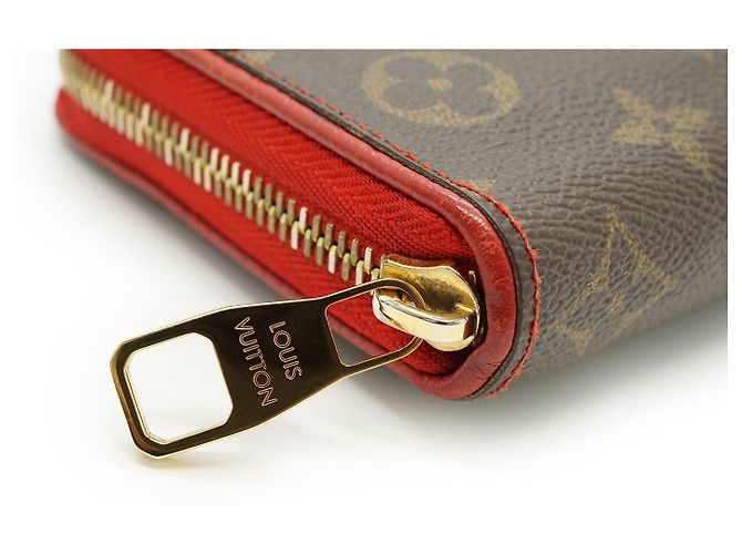 Zippy Portafoglio in tessuto Louis Vuitton Retiro Marrone - vista 3