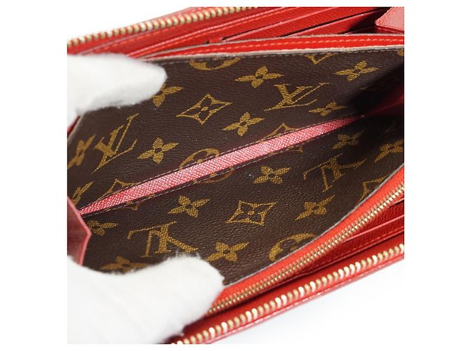 Zippy Portafoglio in tessuto Louis Vuitton Retiro Marrone - vista 8