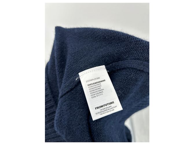 Autre Marque SKI CLUB turtleneck cashmere blue - view 4