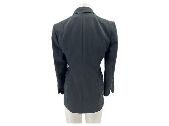 Chaqueta de algodón negra Cerruti 1881 Talla 36 - vista 2