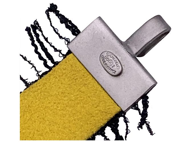 Chanel Leder Halskette Choker Mehrfarben - Ansicht 4