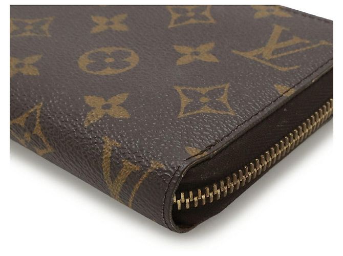 Portafoglio Zippy Monogram Louis Vuitton Marrone - vista 3