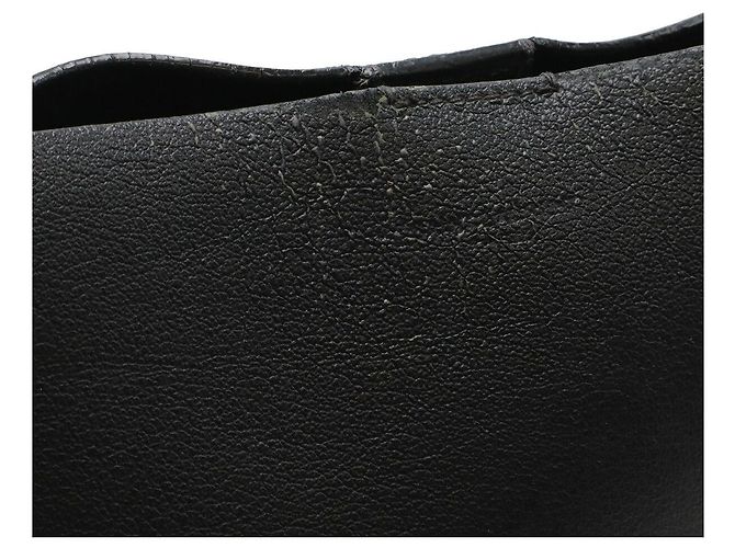 Borsa a tracolla in pelle Yves Saint Laurent Nero - vista 4