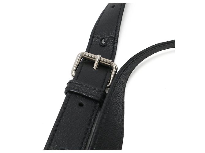 Borsa a tracolla in pelle Yves Saint Laurent Nero - vista 5
