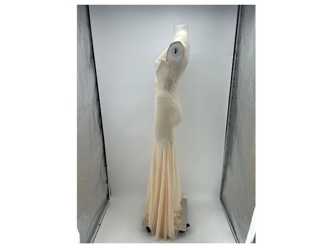 Autre Marque Abito trasparente beige SHANI SHEMER - vista 6