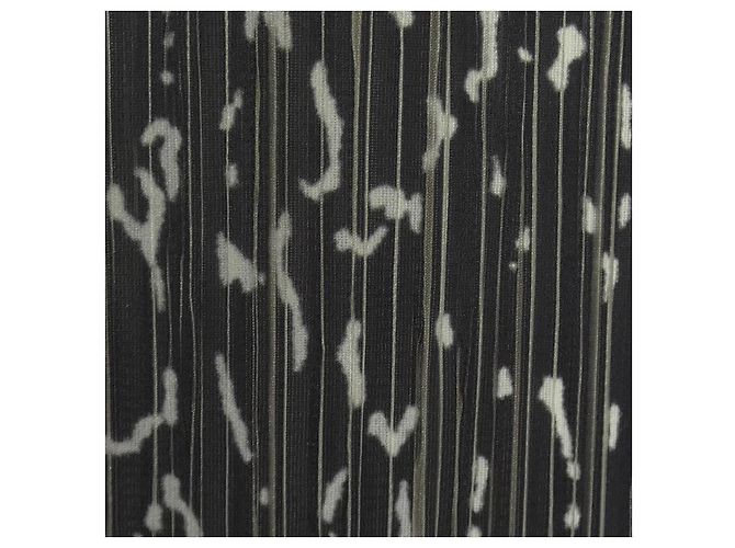 Autre Marque Tunica Pleats Please Nero Bianco - vista 5