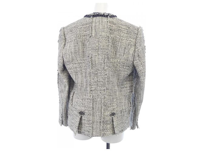 Louis Vuitton No Collar Jacket Brown - view 2