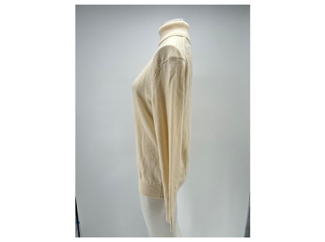 Autre Marque FROM FUTURE Cuello alto de cachemira beige - vista 3