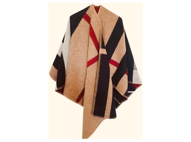 Sciarpa Burberry Prorsum a quadri in lana e cashmere - vista 3