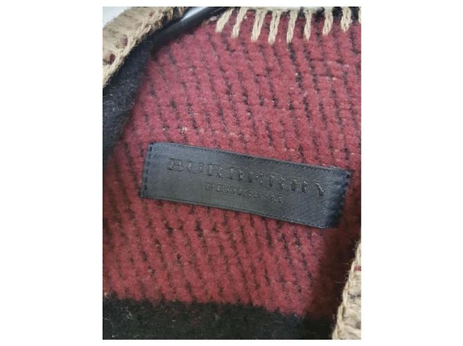 Sciarpa Burberry Prorsum a quadri in lana e cashmere - vista 4