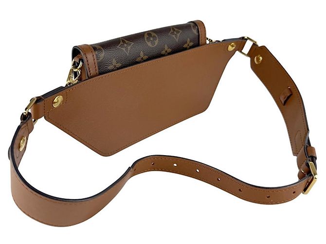 Pochete Louis Vuitton Monogram Reverse Marrom Monograma - vista 10