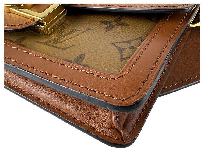 Pochete Louis Vuitton Monogram Reverse Marrom Monograma - vista 9