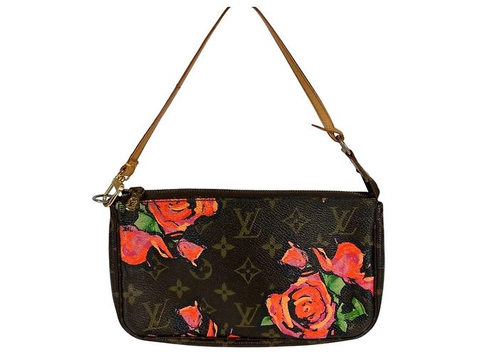 Louis Vuitton Monogram Rose Pochette Accessoires Braun Pink Monogramm - Ansicht 2