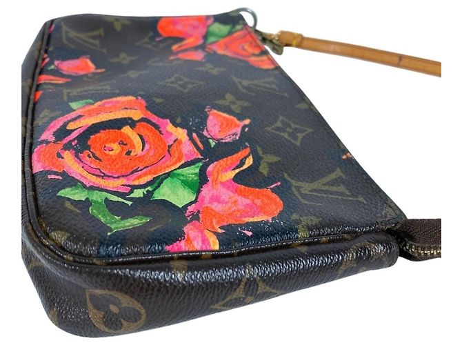 Louis Vuitton Monogram Rose Pochette Accessoires Braun Pink Monogramm - Ansicht 4