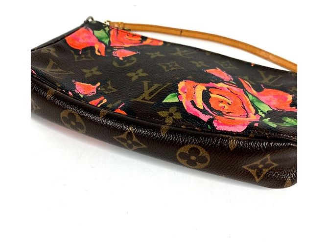Louis Vuitton Monogram Rose Pochette Accessoires Braun Pink Monogramm - Ansicht 6