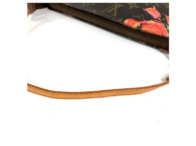 Louis Vuitton Monogram Rose Pochette Accessoires Braun Pink Monogramm - Ansicht 7