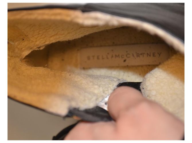 Stella Mc Cartney Stivaletti Stella McCartney in ecopelle Nero - vista 7