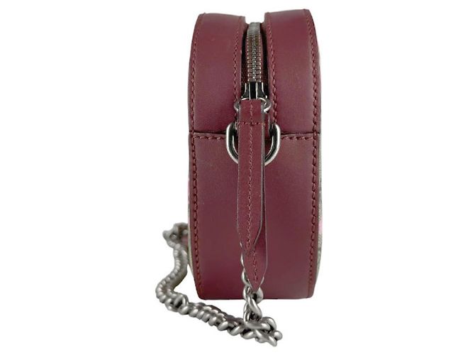 Borsa a Spalla Gucci GG Blooms Marrone Rosa - vista 2